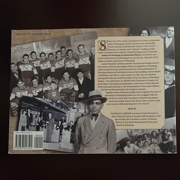 Italians in Winnipeg: An Illustrated History - Carbone, Stanislao - Picture 2 of 2
